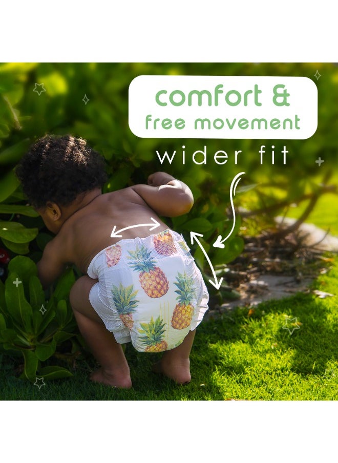PureBorn Organic Bamboo Size 1 Diapers Upto 5 Kgs 68 Count  - Image 3