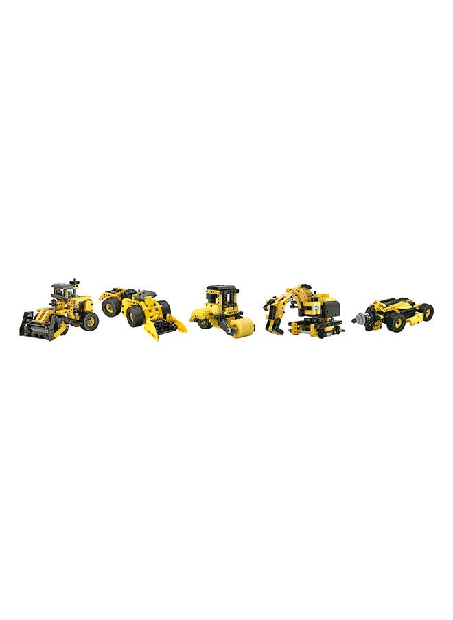 Mechanics Laboratory- Bulldozer Building Toy- Build 10 Different Models