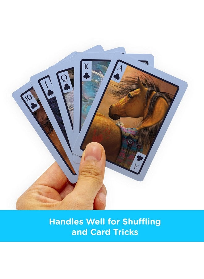 AQUARIUS - Laurie Prindle- Fantasy Horses Playing Cards - Image 4
