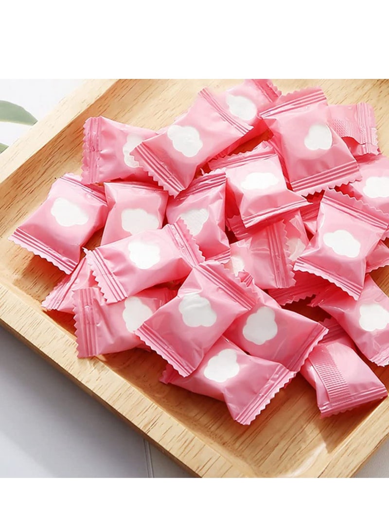 60 عبوة من مناشف القطن المضغوط القابلة للاستخدام مرة واحدة، مثالية للسفر، التخييم، الجمال، والأنشطة الخارجية، 7.8x8.6 بوصة - Image 4