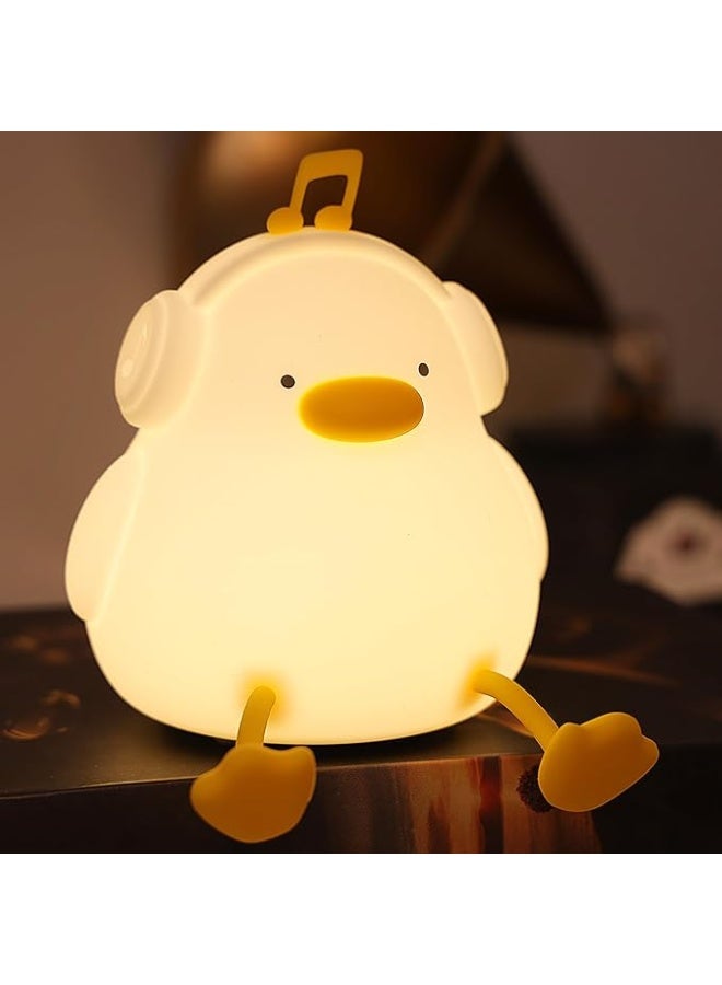 Duck-Shaped LED Night Light – Soft Decorative Lamp for Bedroom & Kids Room - Image 1