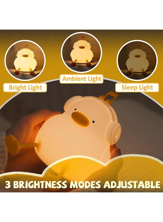Duck-Shaped LED Night Light – Soft Decorative Lamp for Bedroom & Kids Room - Image 5