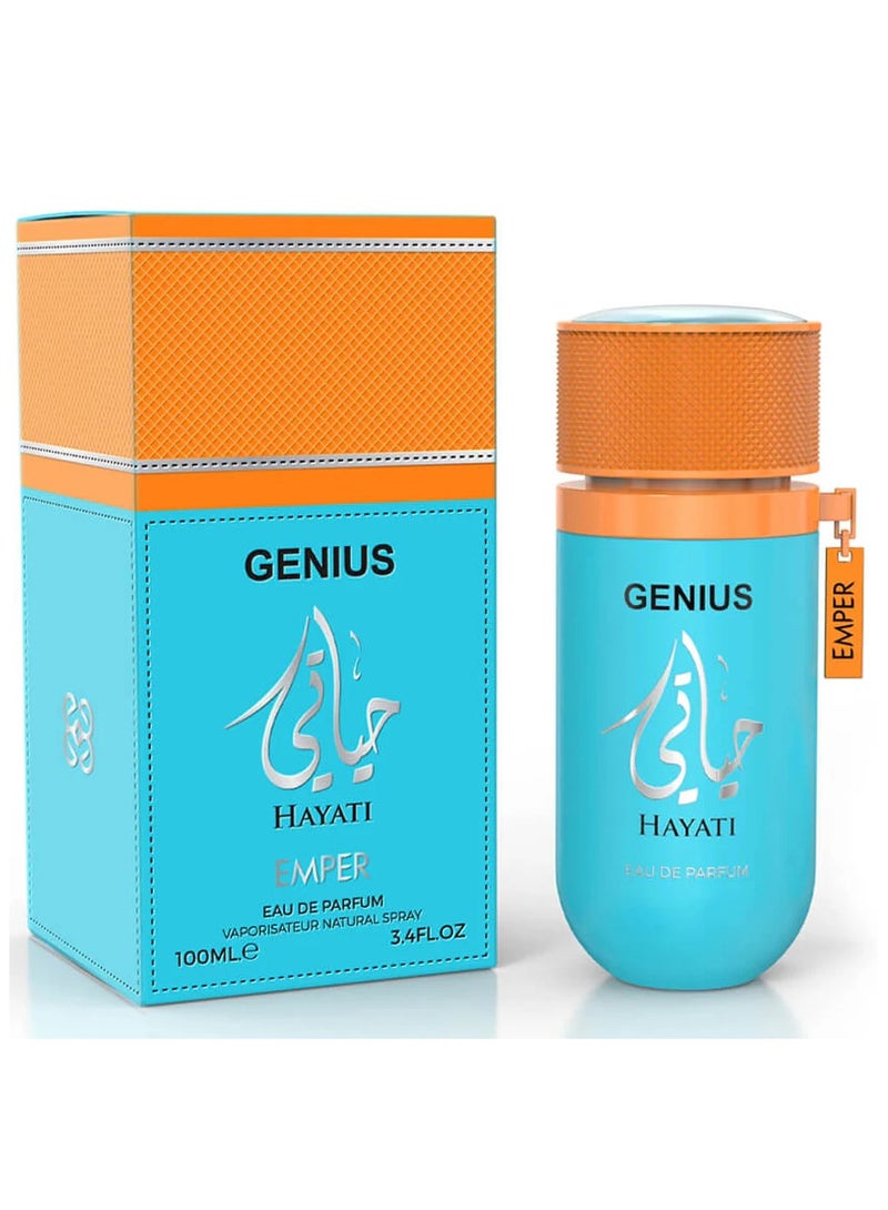 emper Genius Hayati Eau De Parfum For Men - 100 ML - Image 1