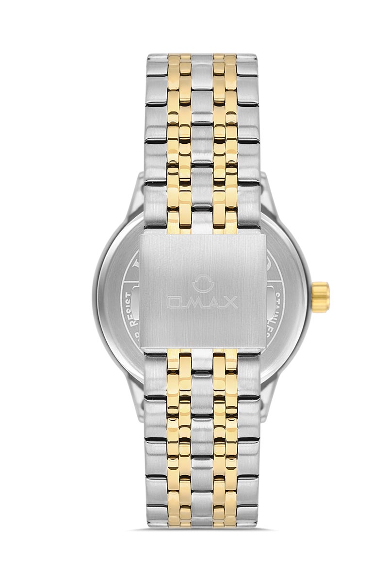 OMAX Men's Wrist-Watch | Analog | Stainless Steel Band | Elegant Design - Image 3