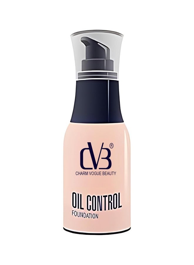 CVB C33 Oil Control Dewy Radiant Foundation for Full Face Coverage Non-Acnegenic Shine Control for Oily Skin (03 Natural Beige) - Image 1
