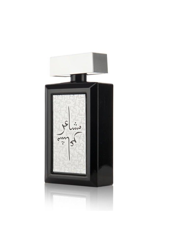 نخبة العةد عطر مشاعر فضي 100 مل - Image 2