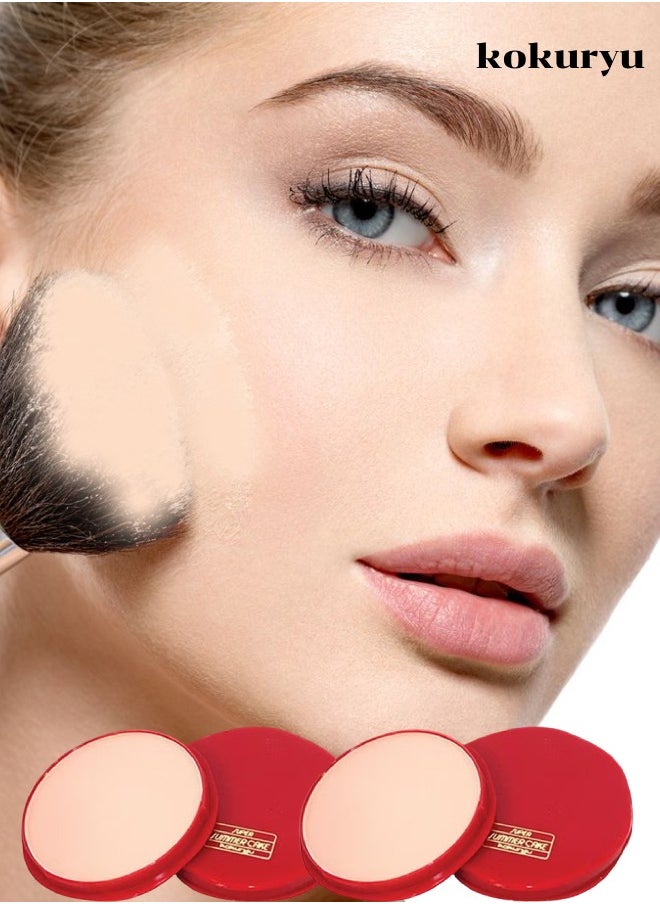 كوكوريو 2 قطع بودره فاونديشن سمر كيك اوليف وايت  - Image 1