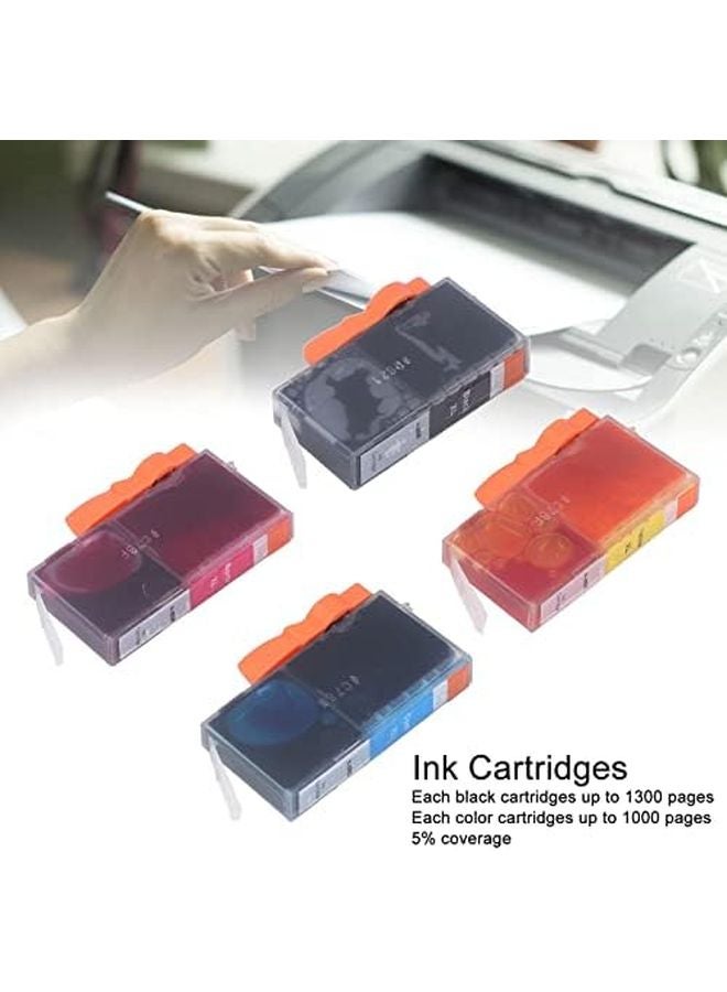 4PCS High Yield Ink Cartridges Ultra High Output for HP Deskjet 4615 5525 3525 6525 - Image 3