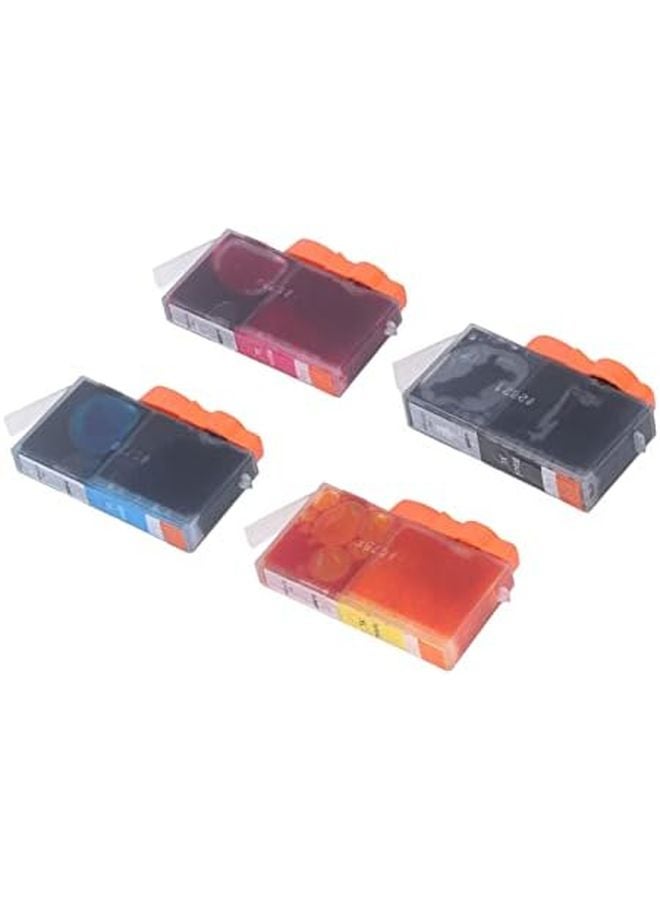 4PCS High Yield Ink Cartridges Ultra High Output for HP Deskjet 4615 5525 3525 6525 - Image 1