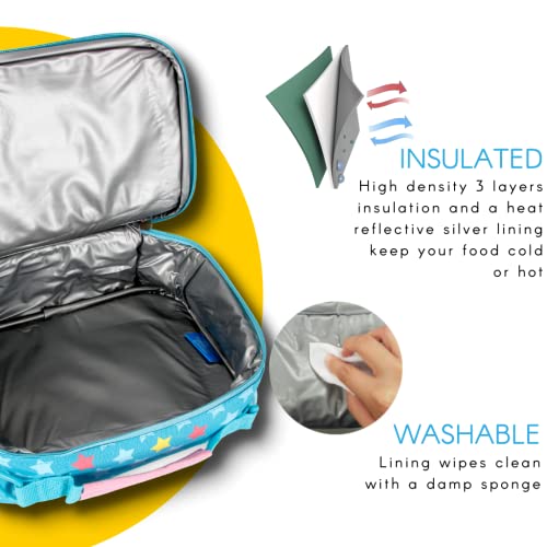 TWISE SIDE-KICK LUNCH BAG FOR SCHOOL OR TRAVEL (UNICORN) - Image 5