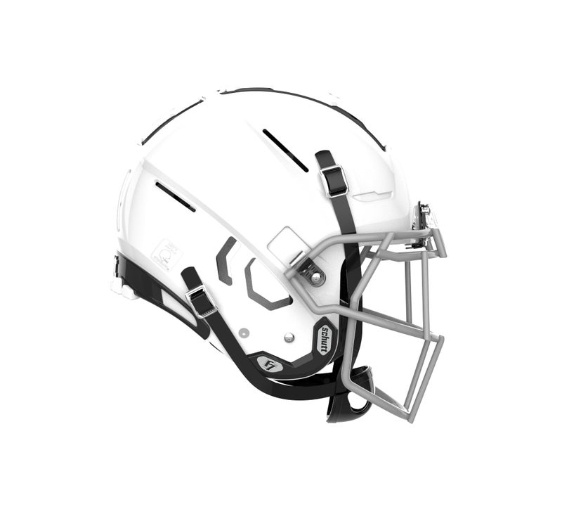 Schutt Youth F7 LX1 Football Helmet, EGOP NB VC Facemask Attached, Large, White - Image 3