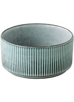 Easy Life Domus Glossy Glaze Coated Ceramic Bowl Blue and Grey 11.5cm R2675#DOLG 