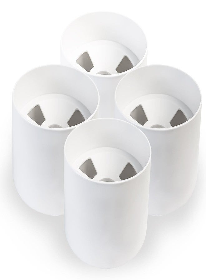 Crestgolf 4PCS Golf Hole Cup,Accessories for Backyard Practice Putting Green, ABS Plastic Golf Putting Cup for Outdoor,Fits PGAL|PGA|USGA Regulations, Dimension 4" Depth, Diameter 4 1/4 inches - Image 1