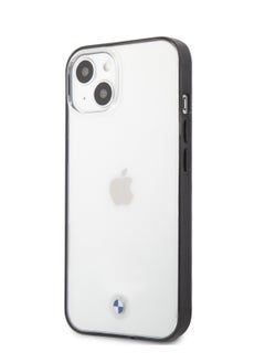 BMW iPhone 13 Hard Case 6.1inch PC/TPU Transparent Back Cover with Edges / Easy Access to All Ports / Anti-Scratch / Wireless chargers compatible / Drop Protection / Easy Snap-On / Slim Profile - Black  - Image 3