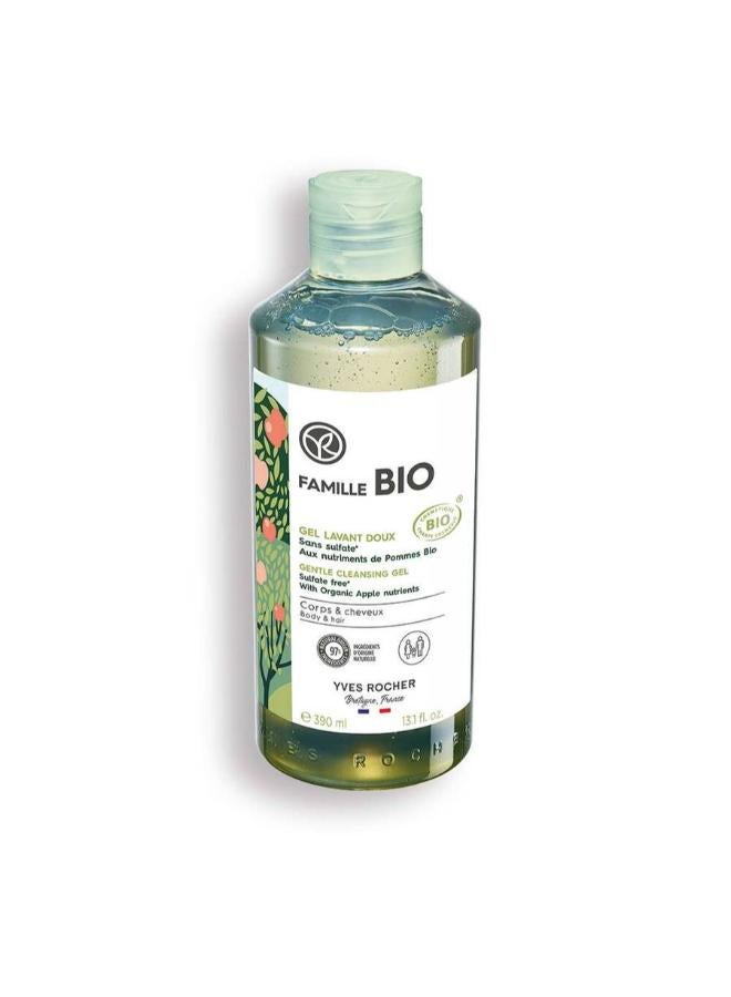Yves Rocher BIO-O Gentle Cleansing Gel Without Sulfates For Body & Hair 390ml  - Image 1