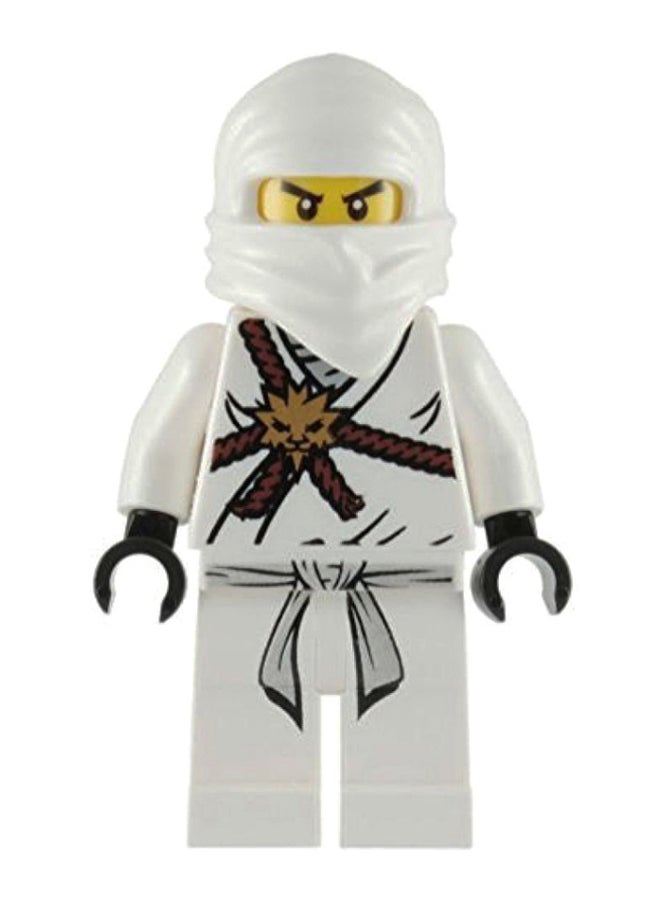 NIBEMINENT Ninjago Zane Ninja Minifigure  - Image 3