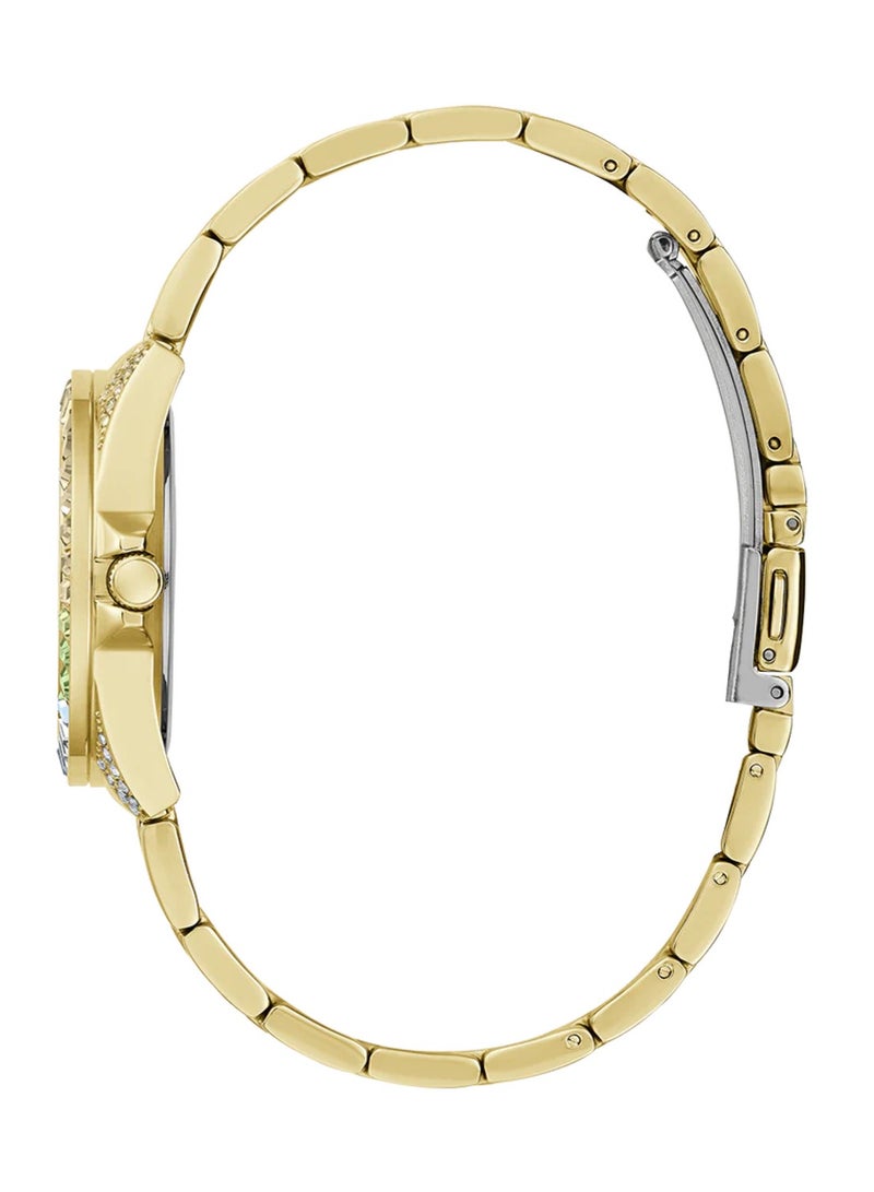 GUESS Women's Opaline Analog Quartz Gold Stainless Steel Watch GW0475L3 - 34mm - Image 3