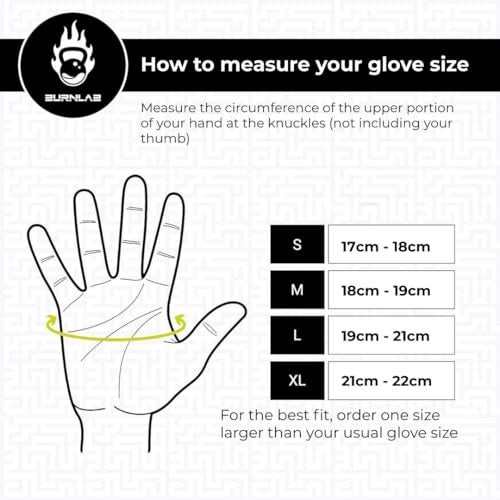 BURNLAB Flex Gym Gloves for Men and Women - Ideal for Weightlifting, Cycling, Crossfit, Offers Good Grip and Soft Padding (Force Black, Small) - Image 2