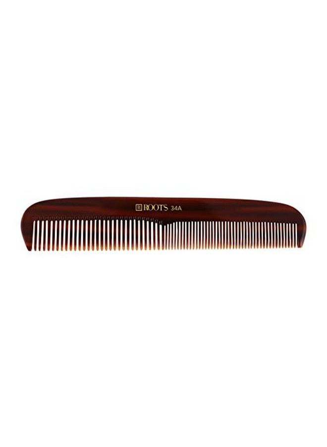 Roots Brown Combs For Hair Dressing Comb Thin Tooth Comb - Image 1