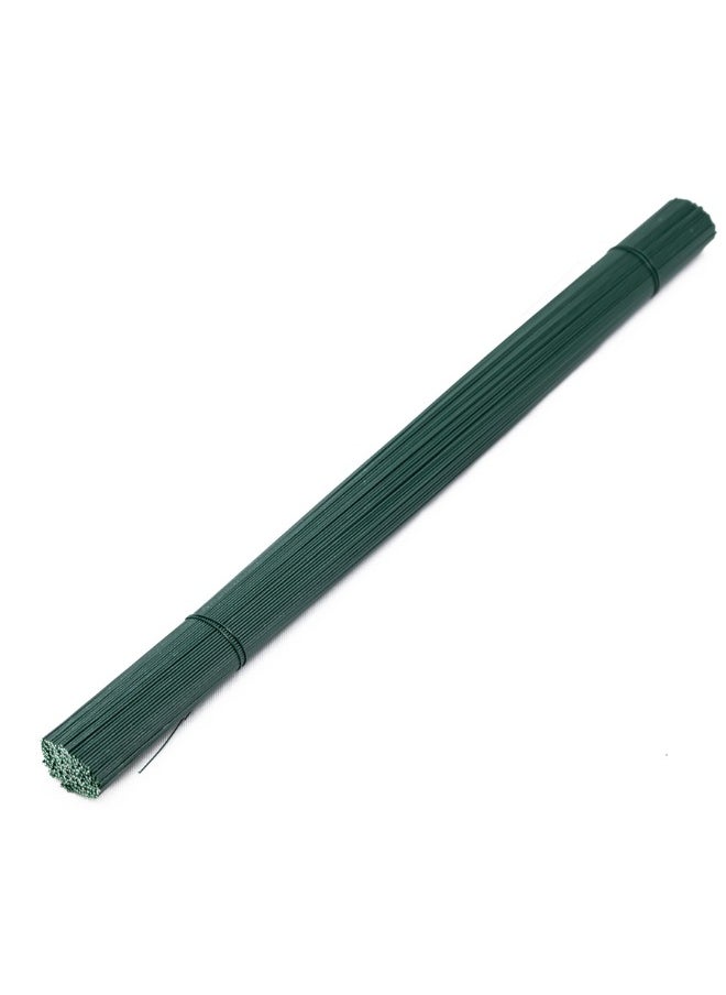 Gulf Flowers Gulf Flowers Green Floral Wire – 40cm x 0.7mm, 1kg Roll – Strong & Flexible Craft Wire for DIY, Floral Arrangements, Decorations & Gardening 