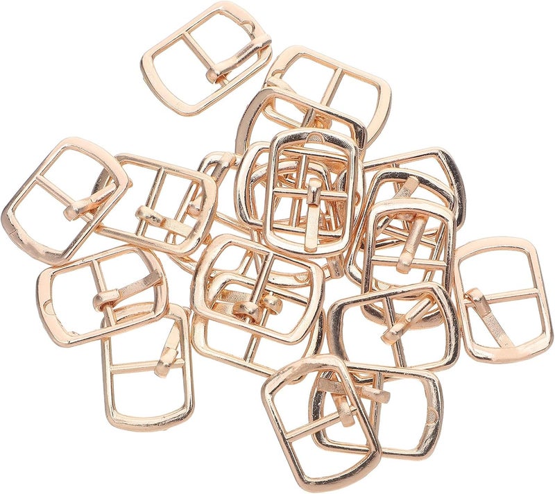 20pcs Metal Pin Buckle: Zinc Alloy Belt Buckles For Handbags Purses And Backpacks Metal Clips For Shoes Backpack Clothes Bag Strap - Image 1