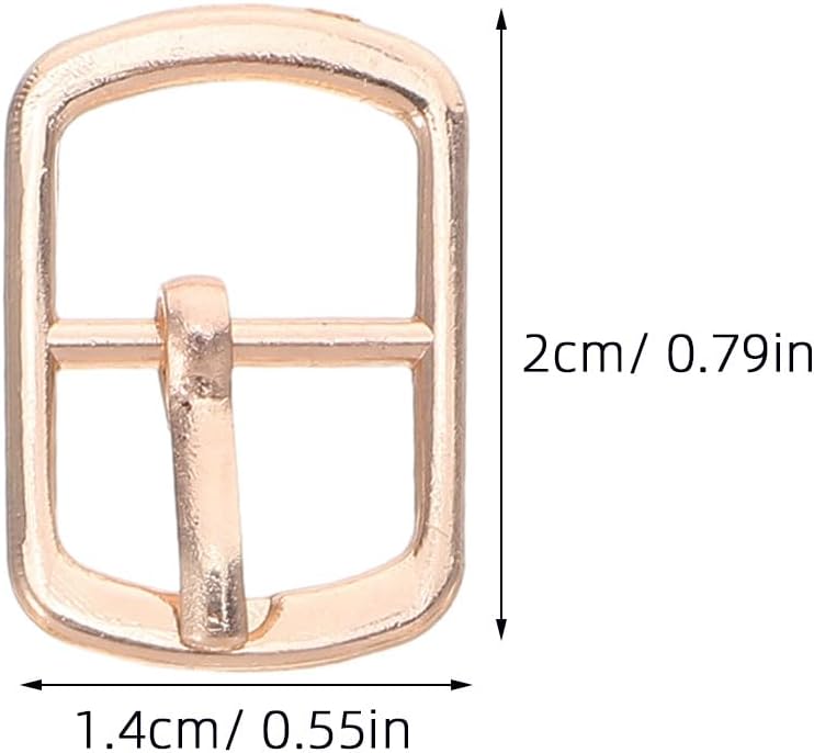 20pcs Metal Pin Buckle: Zinc Alloy Belt Buckles For Handbags Purses And Backpacks Metal Clips For Shoes Backpack Clothes Bag Strap - Image 2
