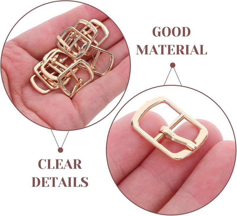 20pcs Metal Pin Buckle: Zinc Alloy Belt Buckles For Handbags Purses And Backpacks Metal Clips For Shoes Backpack Clothes Bag Strap - Image 3