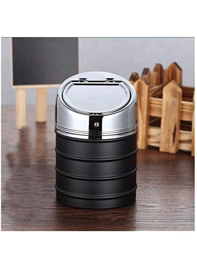 Windproof Ashtray With Lid For Outdoor Indoor Use Modern Top Ashtray Color C - Image 2