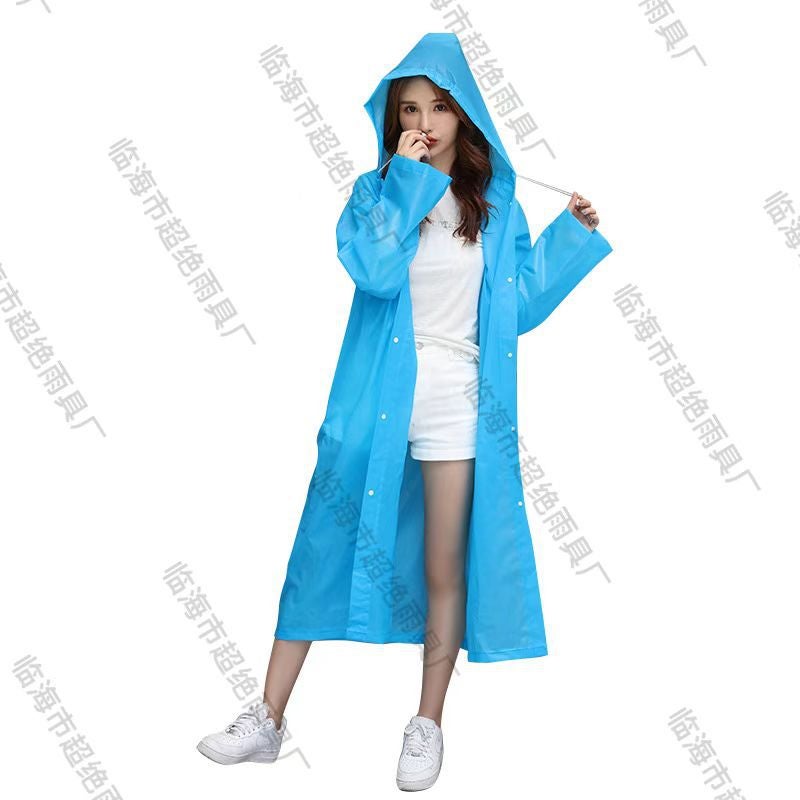 general Kids Raincoat Boys and Girls EVA One-Piece Poncho Thick Waterproof Non-Disposable - Image 5