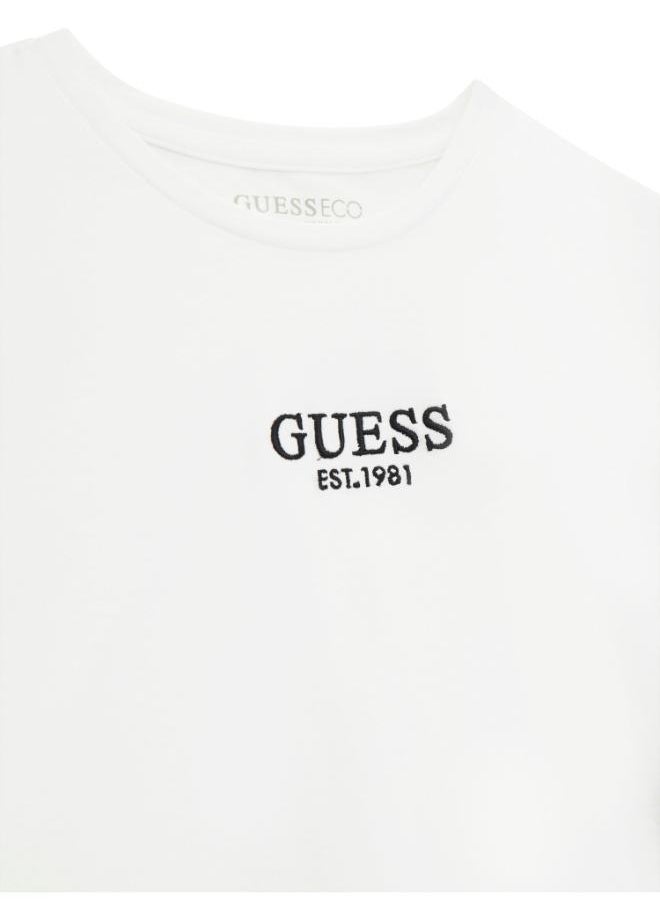 GUESS Kids Logo Short Sleev T-Shirt  - Image 3