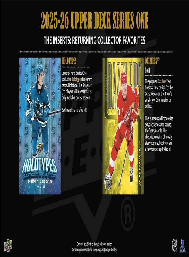 أبير ديك مجموعة أدوات بدء تشغيل مجلد هوكي Upper Deck 2025-26 Series 1 - Image 5