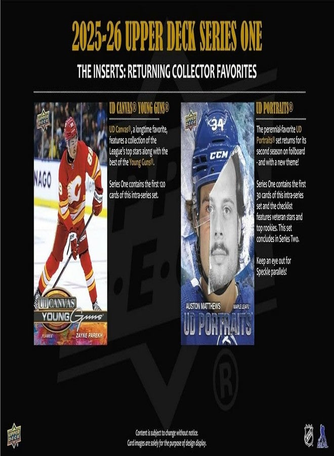 أبير ديك مجموعة أدوات بدء تشغيل مجلد هوكي Upper Deck 2025-26 Series 1 - Image 4