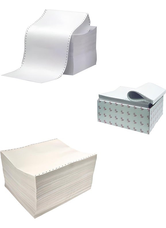 Ve-Ge - Vege 11X24 cm 3n 500-PIECE Computer Continuous Form Paper - Image 1