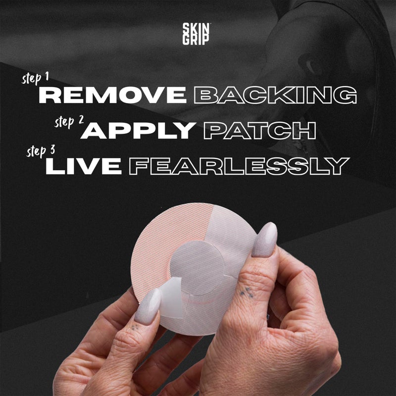 Skin Grip Freestyle Libre 2 Sensor Covers & Lingo CGM â€“ Waterproof and Sweatproof Adhesive for 10-15 Days, Pre-Cut Medical Tape, Continuous Glucose Monitor Patch â€“ 20 Pack, Pastel Pack - Image 4