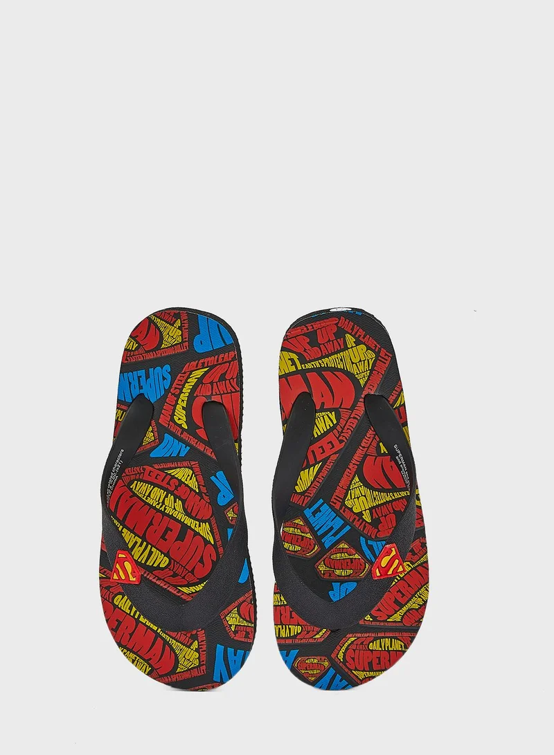 Warner Bros Warner Brothers Superman Flipflop