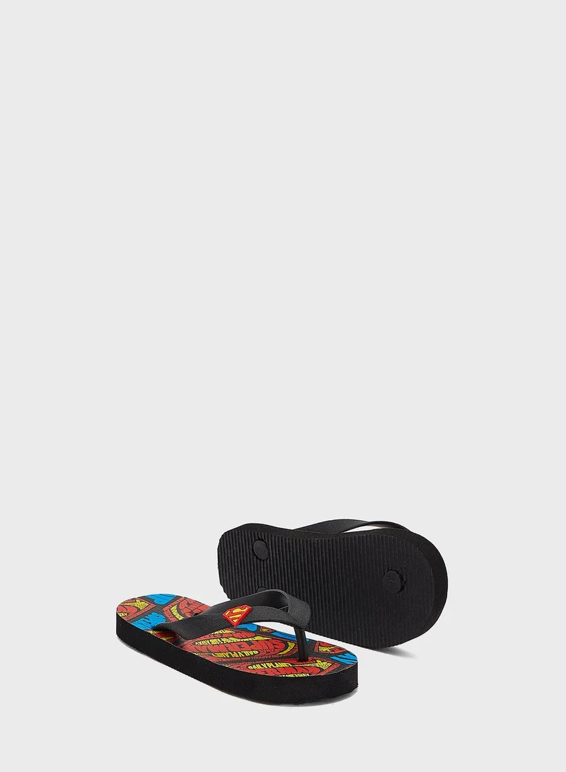 Warner Bros Warner Brothers Superman Flipflop