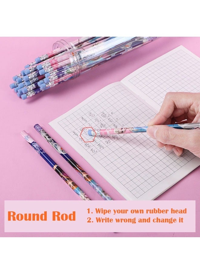 30 Cartoon Children's Pencils for Primary School Students and Kindergarten Learning Stationery - Image 2