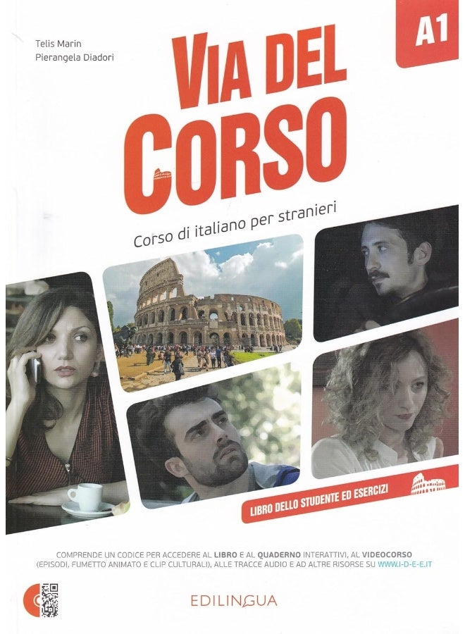 Via del Corso: Libro dello Studente ed esercizi + 2 CD + DVD + co
