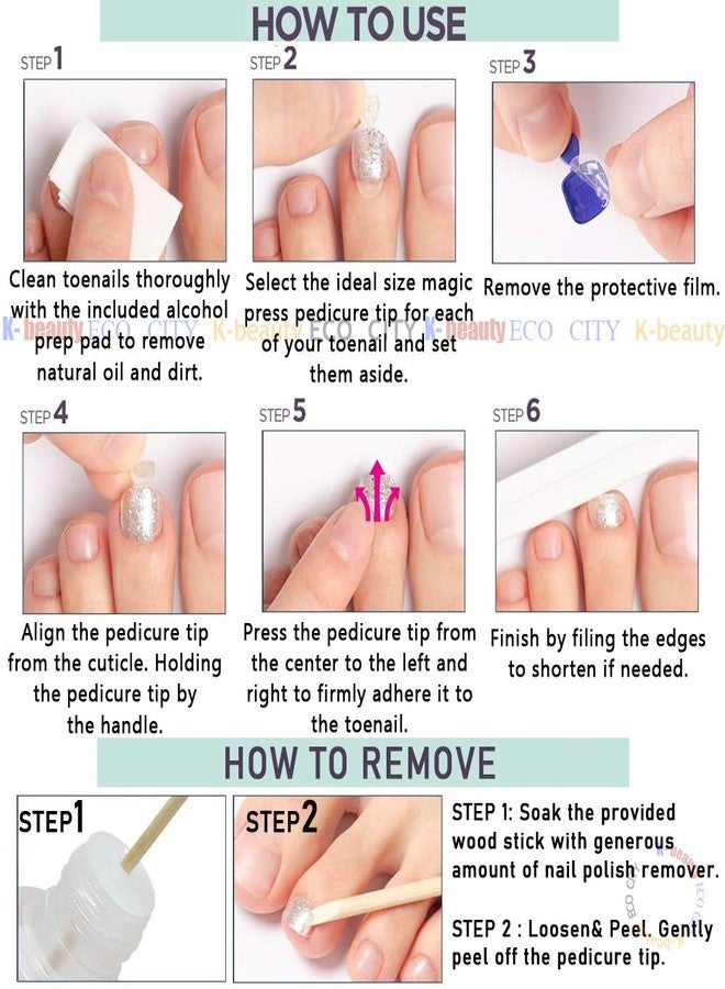 Dashing Diva Magicpress | Made in Korea False Nails Party & Casual- 30 Nails | Day to Night | Short, Square Shaped Press On Nails | Long Lasting | Pedicure (Vamos Green) - Image 5