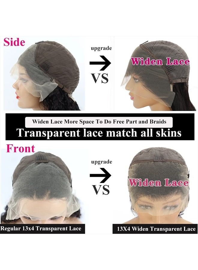 Foreverlove Brazilian Virgin Human Hair Wigs Body Wave Lace Front Human Hair Wigs with Natural Hairline 9A 150% Density Natural Looking Wig(14 inch) - Image 5