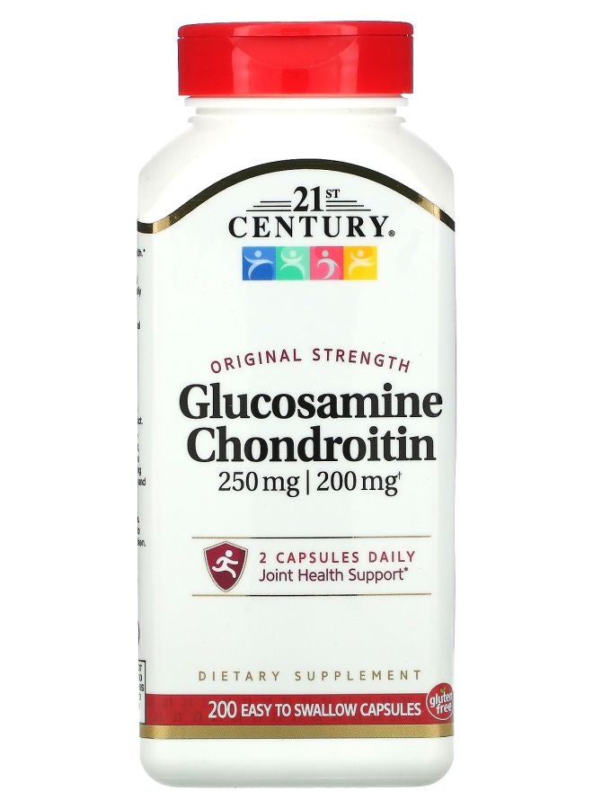 Glucosamine / Chondroitin Original Strength 200 Easy to Swallow Capsules
