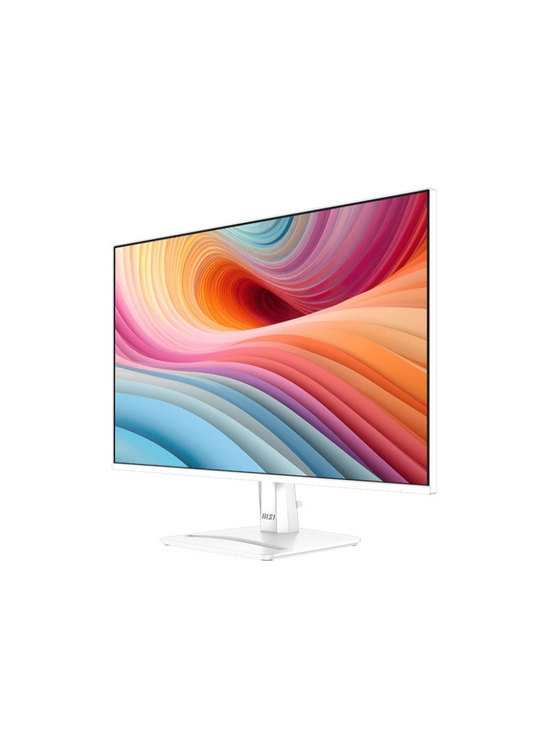 MSI PRO MP275W E2 27-Inch FHD IPS Monitor, 1920x1080, 120Hz Refresh Rate, 1ms MPRT, 116% sRGB, Anti-Glare, TÜV Low Blue Light, AMD FreeSync & G-Sync Compatible, HDMI 2.0, DisplayPort 1.2a, VGA, Built-in Speakers, VESA Mount, White Bezel Design | 9S6-3PD3CM-050 - Image 3