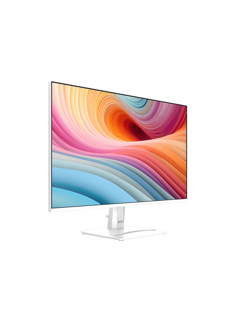 MSI PRO MP275W E2 27-Inch FHD IPS Monitor, 1920x1080, 120Hz Refresh Rate, 1ms MPRT, 116% sRGB, Anti-Glare, TÜV Low Blue Light, AMD FreeSync & G-Sync Compatible, HDMI 2.0, DisplayPort 1.2a, VGA, Built-in Speakers, VESA Mount, White Bezel Design | 9S6-3PD3CM-050 - Image 2