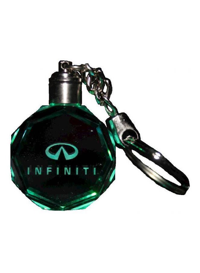 Loquat Keychain With Infiniti Car Logo And Light