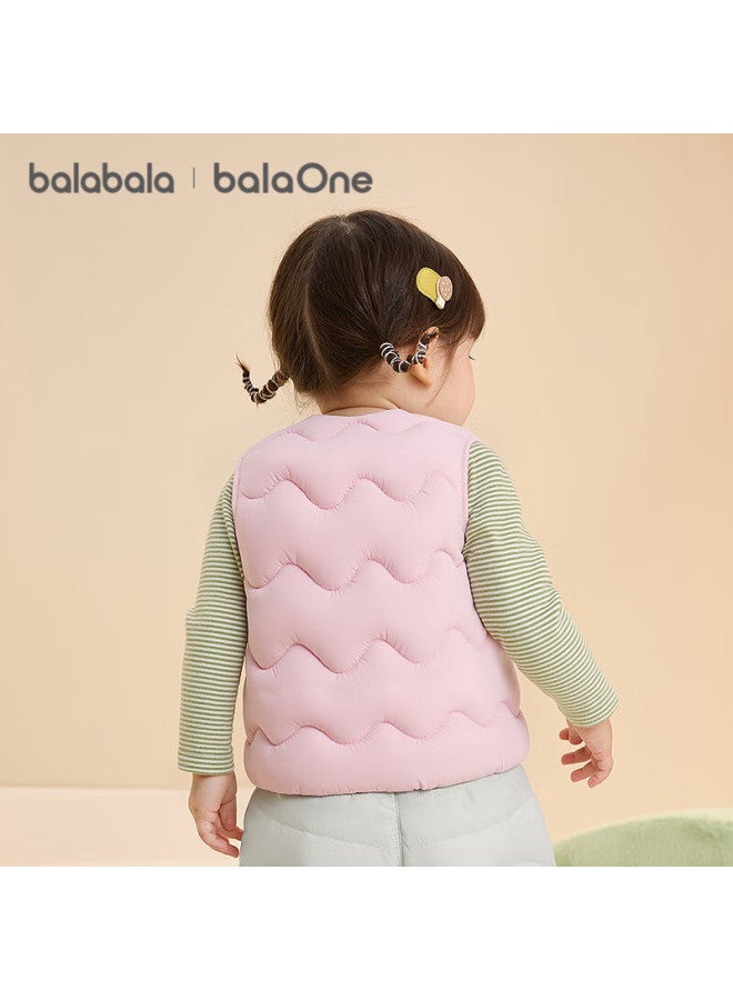 Balabala Baby Down Vest For Outerwear Winter Baby Vest Thickened Warm And Cute 209425101201 - Image 2