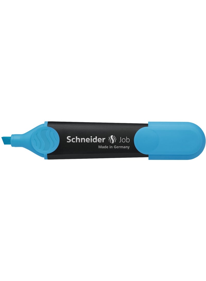 Schneider 10-Piece Job Textmarker Highlighter Blue - Image 4