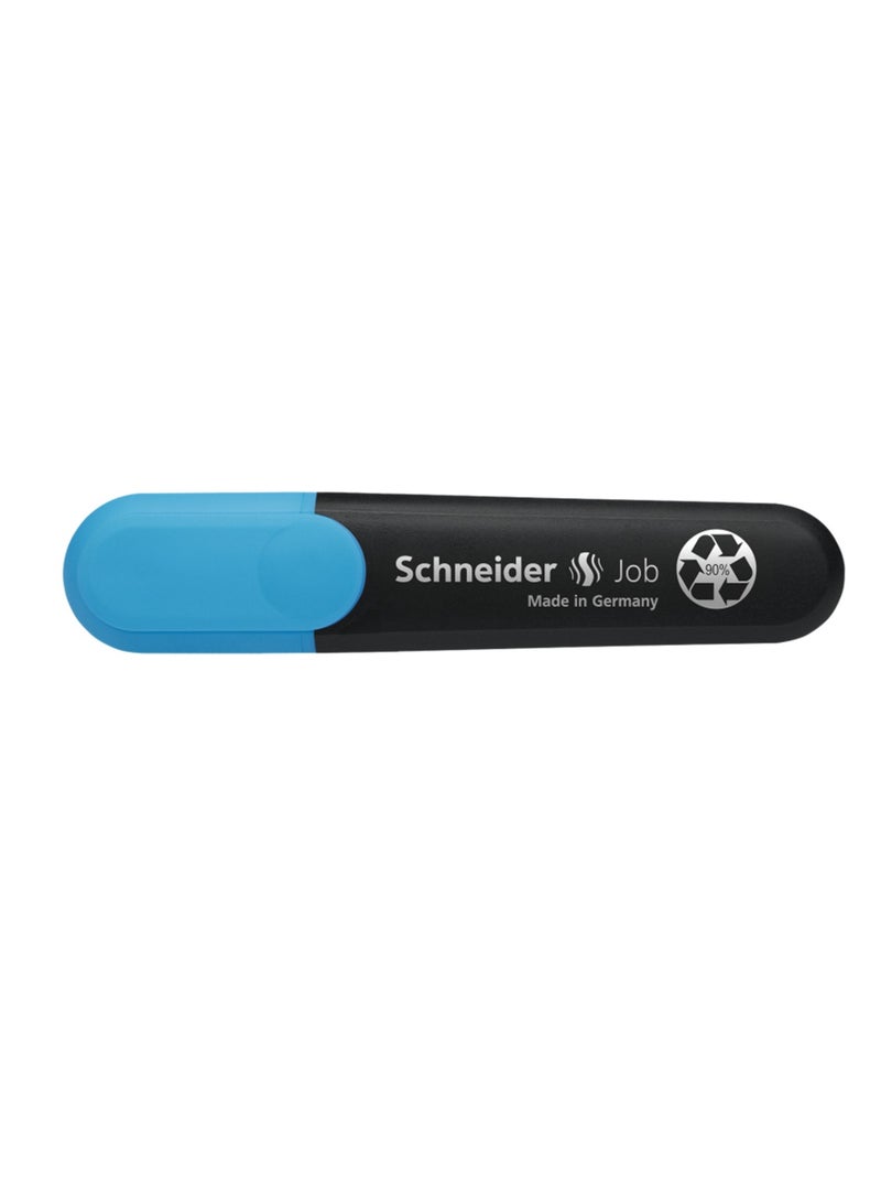 Schneider 10-Piece Job Textmarker Highlighter Blue - Image 3