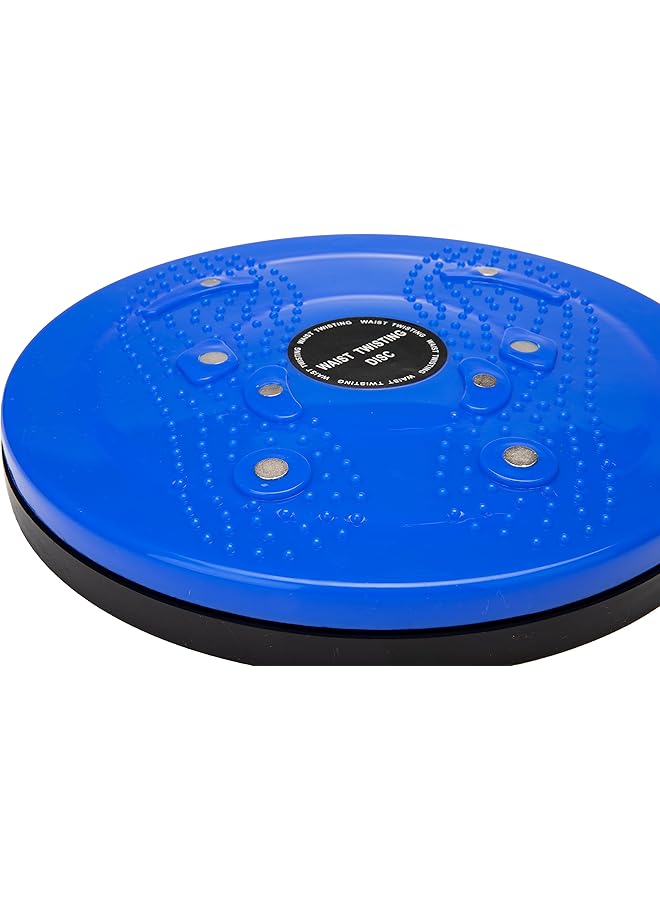 Mind Reader Ab Waist Twister Body Shaping Balance Board Twist Disc With 8 Magnets Blue - Image 5