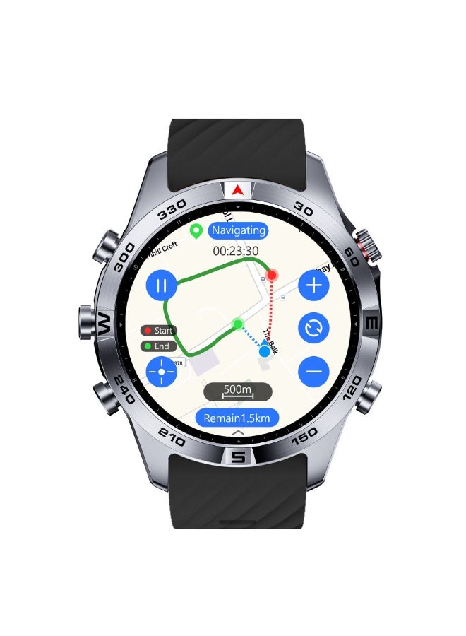 SUNROAD G7 Beidou GPS call and location data import heart rate monitoring voice intelligent outdoor watch