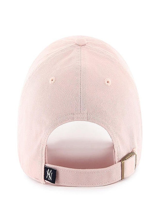 47 '47 New York Yankees Clean up Dad Hat Baseball Cap Pastel Pink/White - Image 2